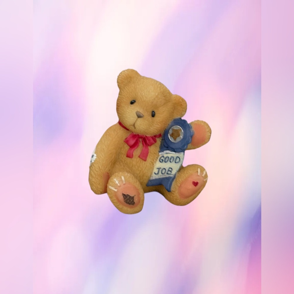 Cherished Teddies Good Job Bear Figurine